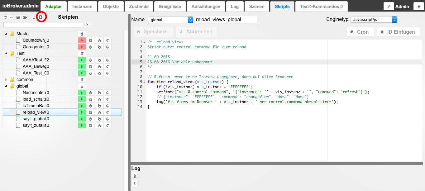 Javascript Adapter